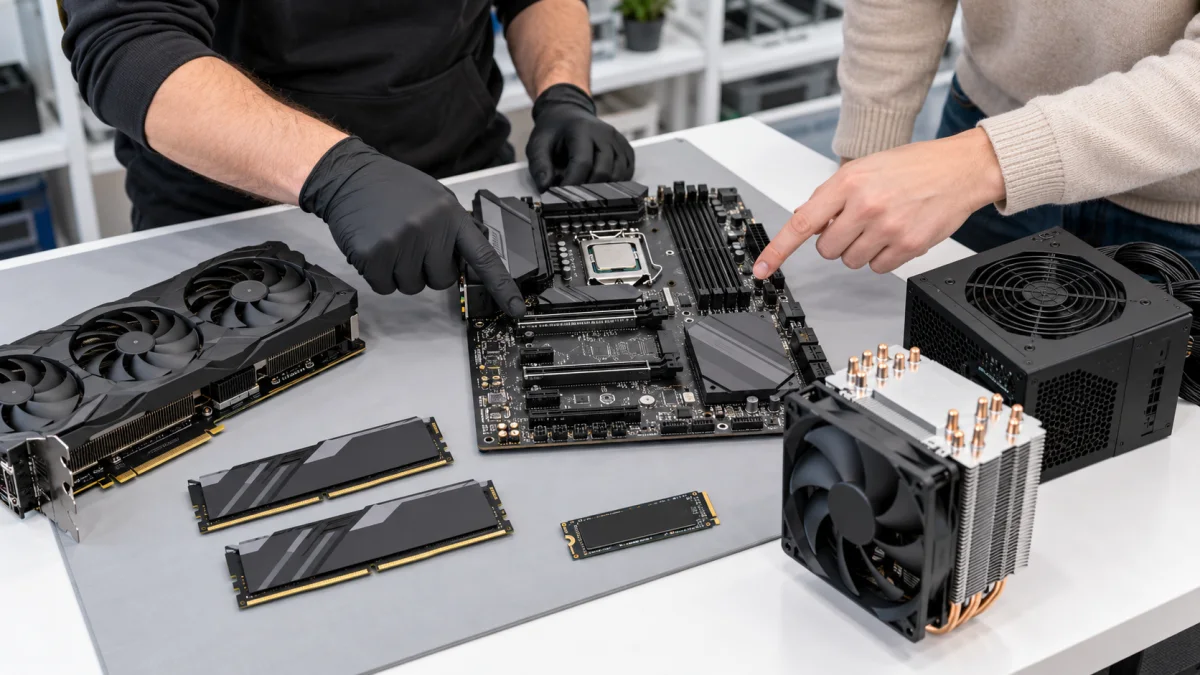 Computer parts and upgrade advice