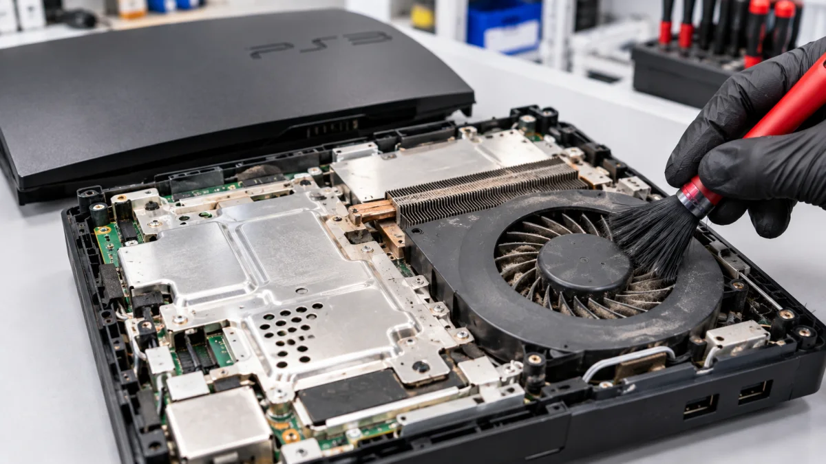 PlayStation 3 cleaning